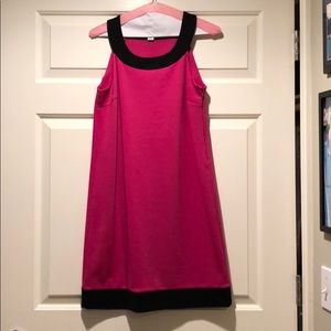 Pink shift dress